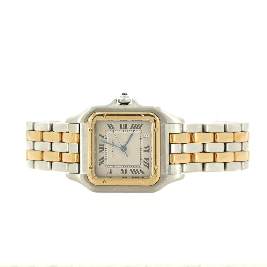 Panthere de Cartier Quartz Watch Stainless Steel and Yellow Gold 27