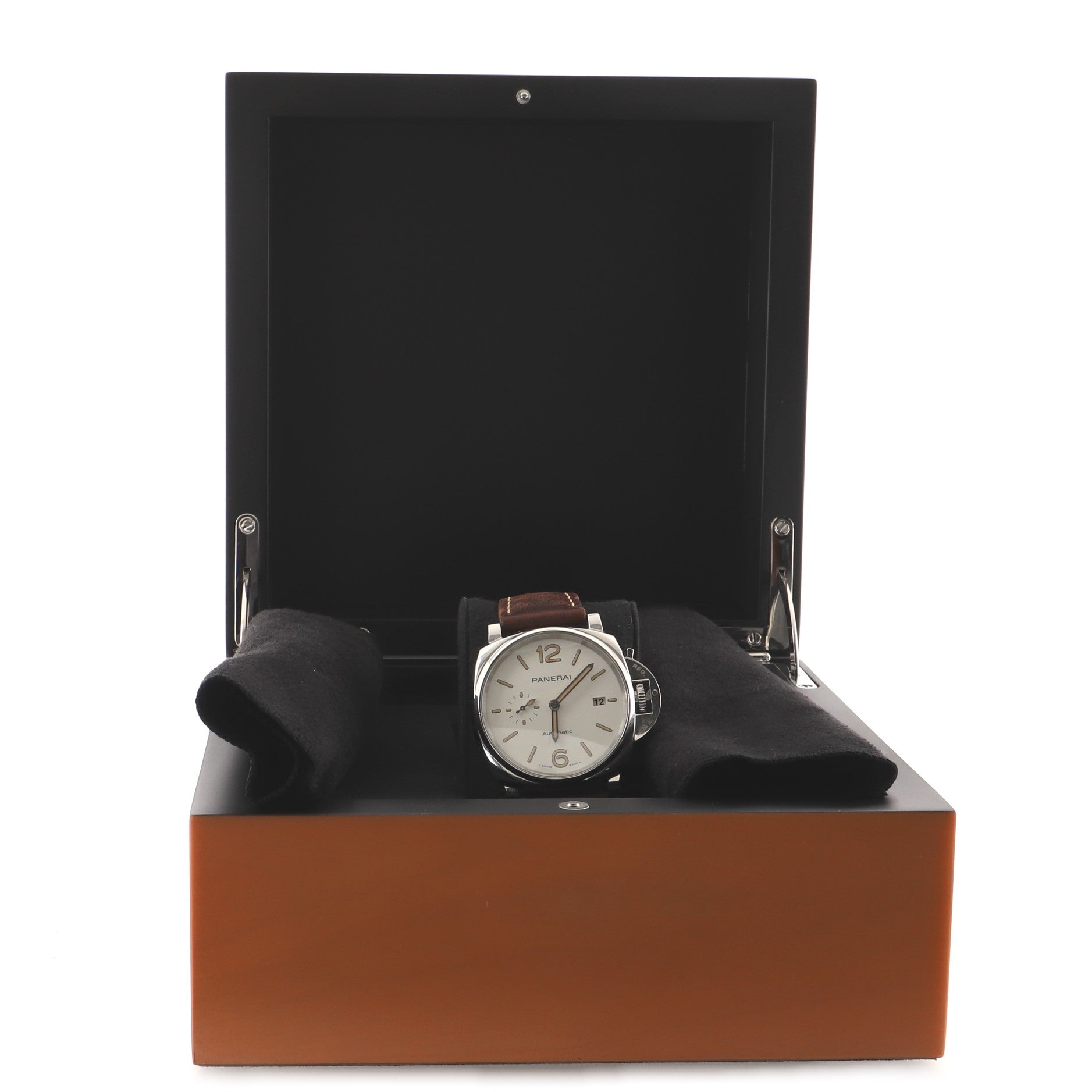 Luminor Due Automatic Watch Stainless Steel and Leather 42