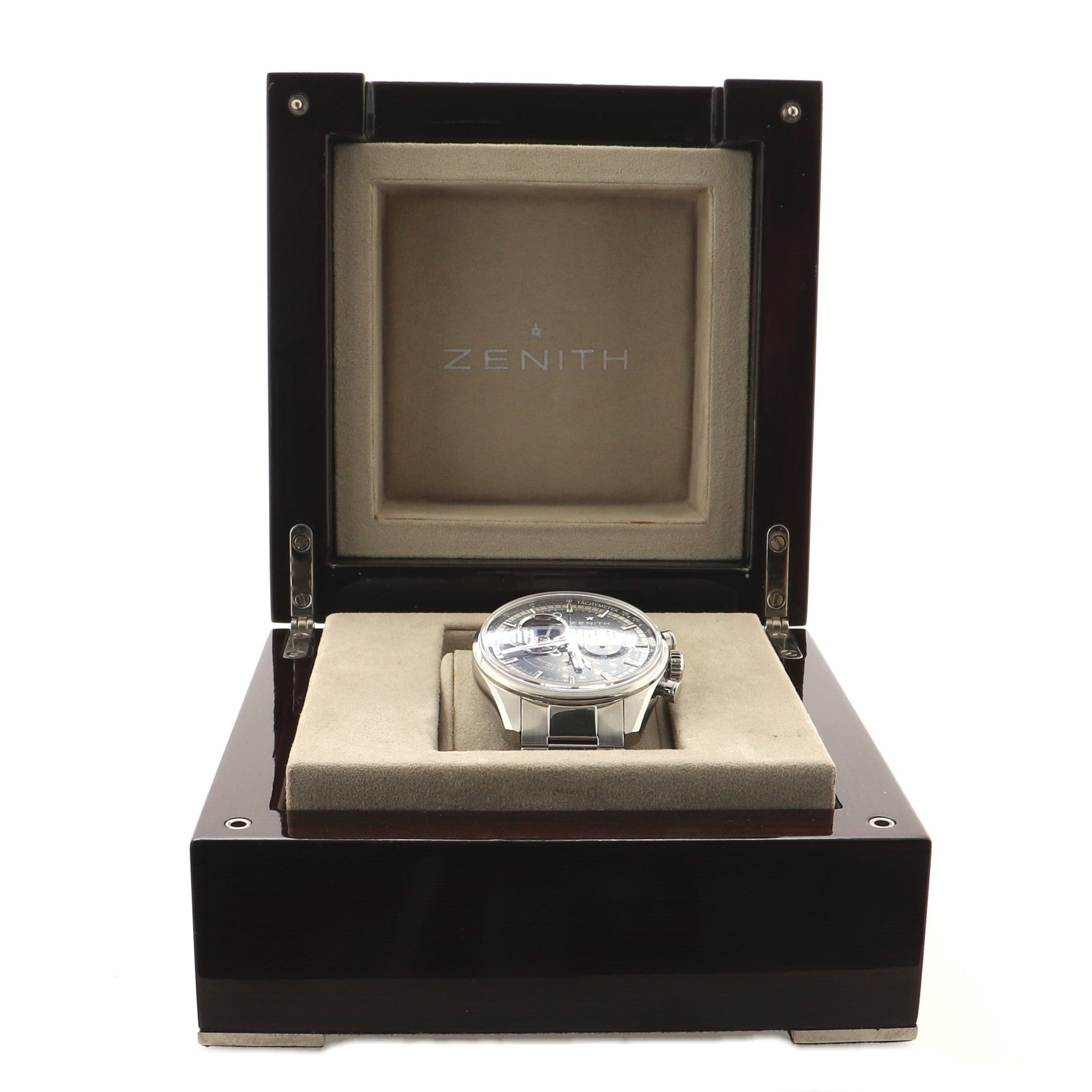 El Primero Chronomaster Open Power Reserve Automatic Watch Stainless Steel 42