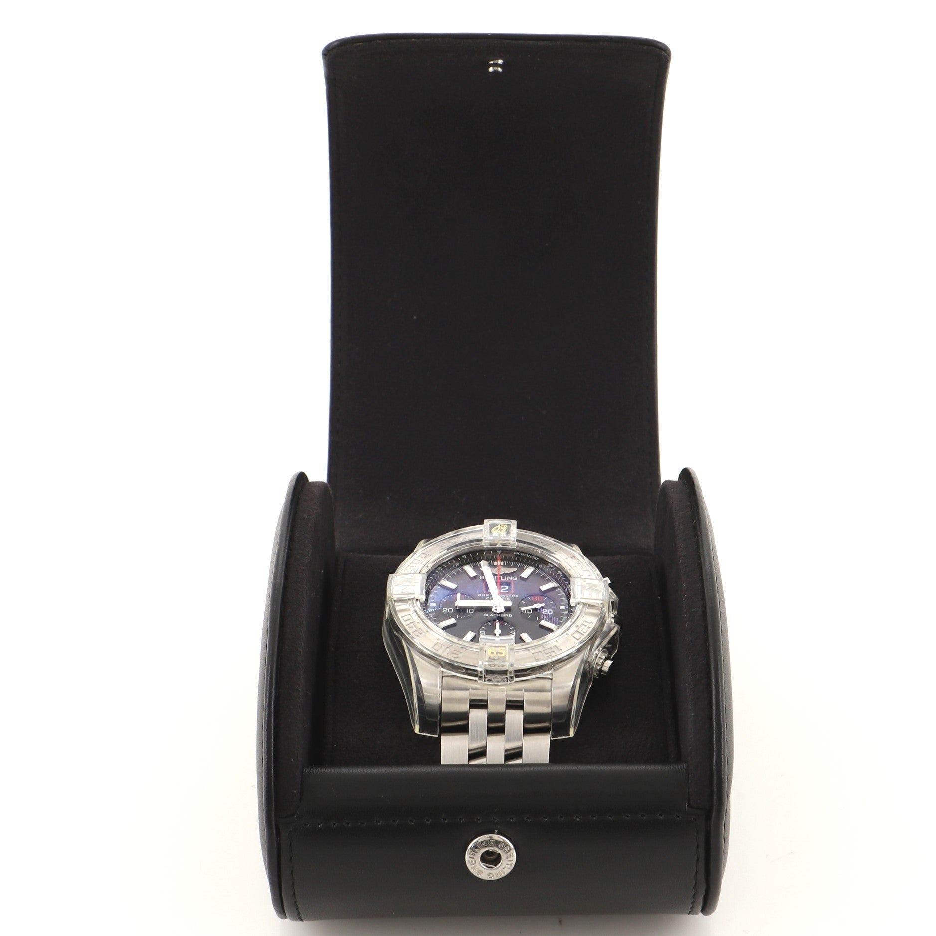 Chronomat Blackbird Chronograph Automatic Watch Stainless Steel 44