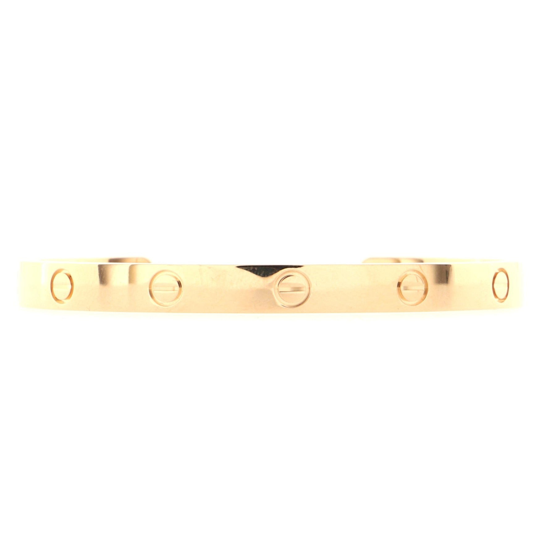 Love Cuff Bracelet 18K Rose Gold