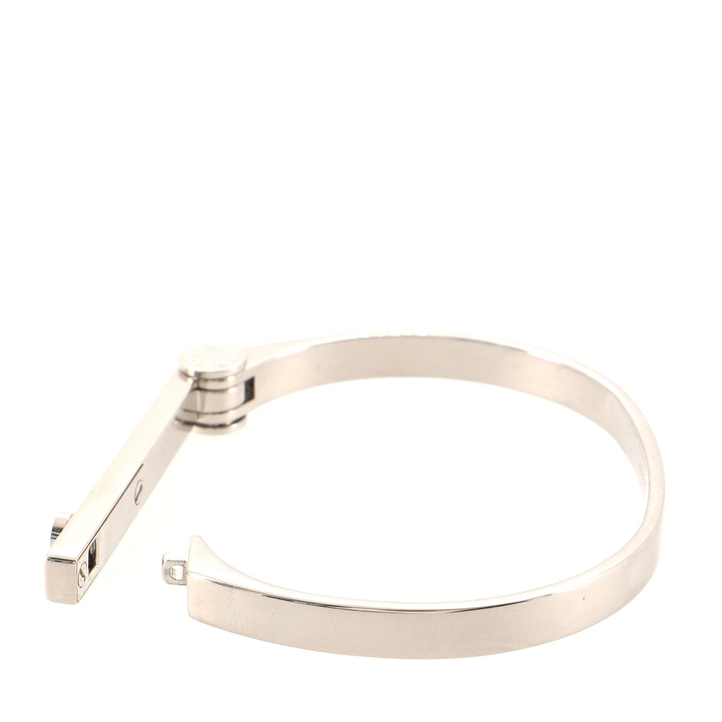 Logo Bracelet Embossed Metal