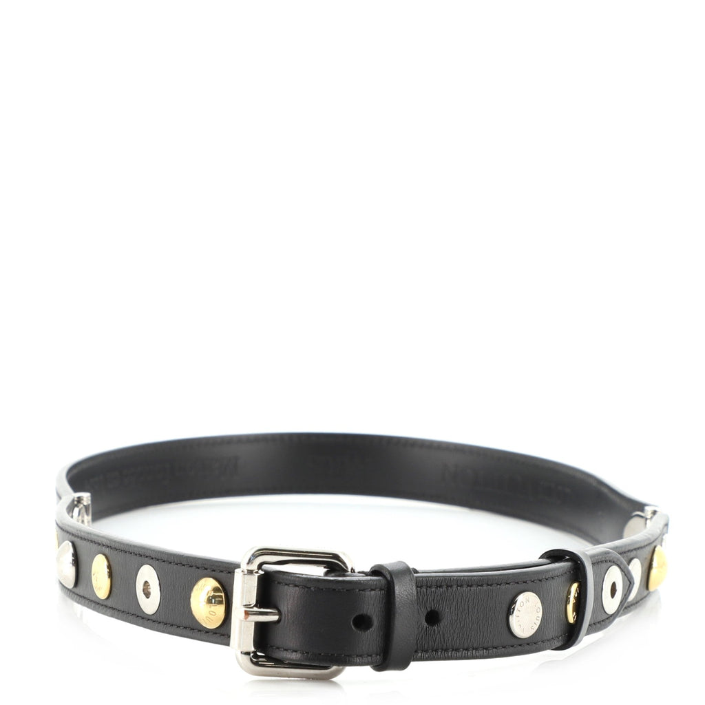 Rivet Belt Studded Leather 75