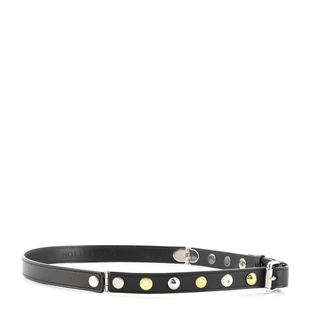 Rivet Belt Studded Leather 75