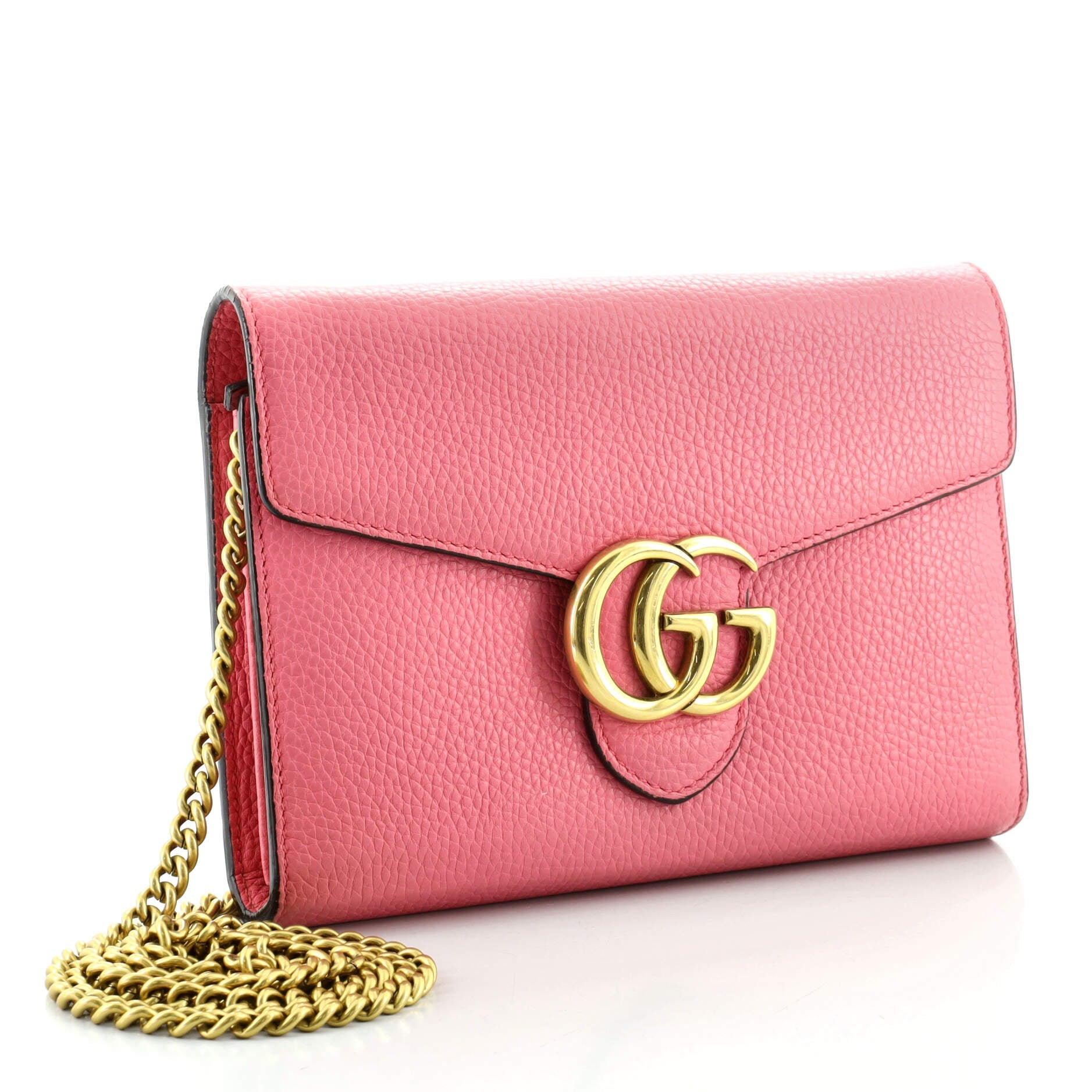 GG Marmont Chain Wallet Leather Mini