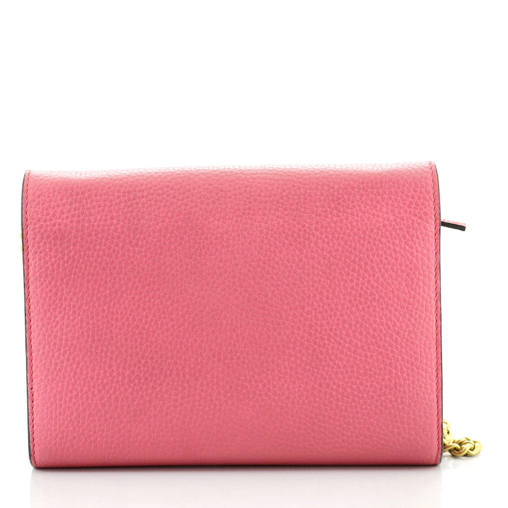 GG Marmont Chain Wallet Leather Mini