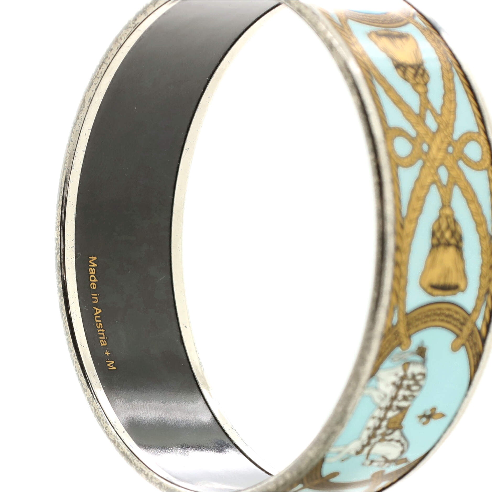Bangle Bracelet Printed Enamel Medium