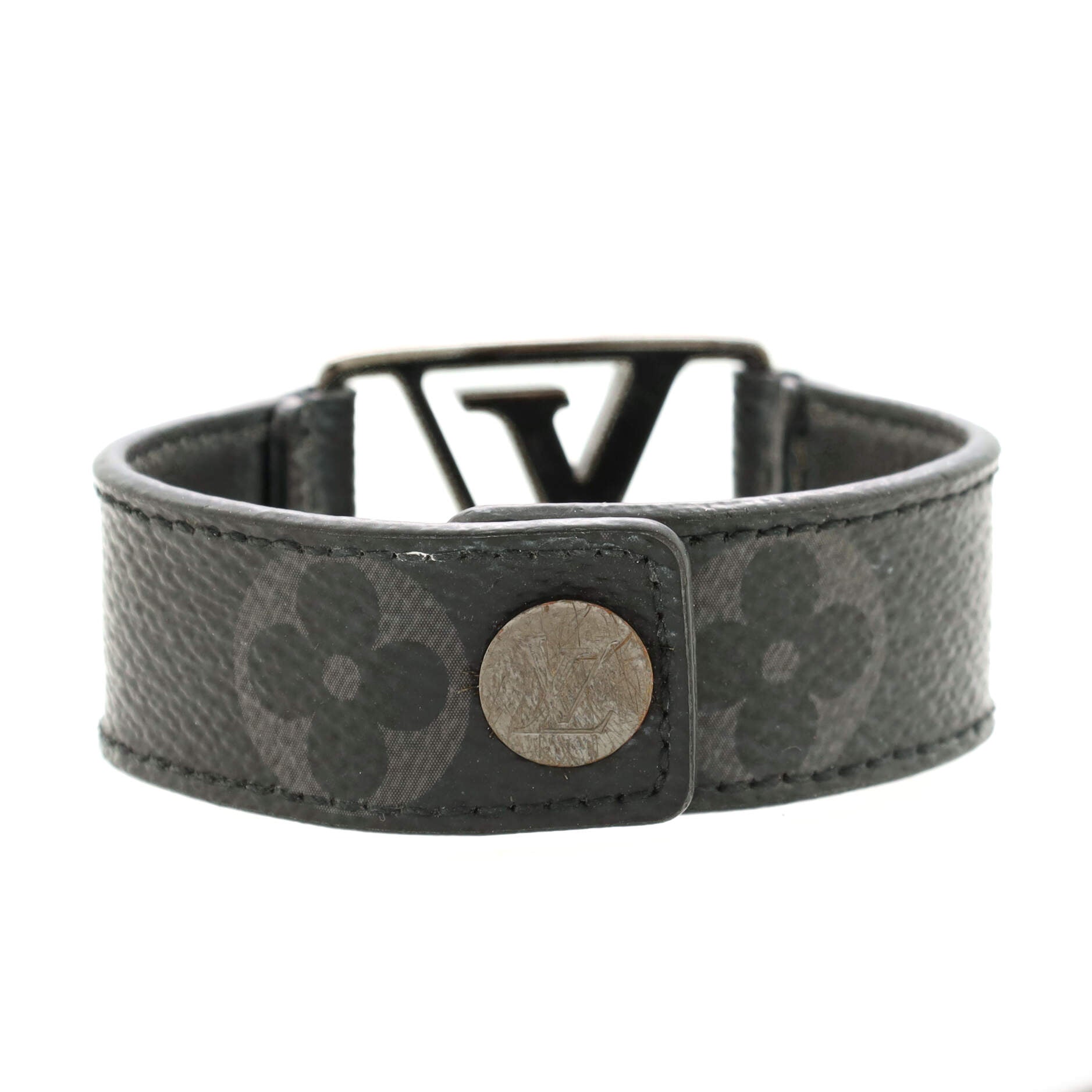 Hockenheim Bracelet Monogram Eclipse Canvas and Metal