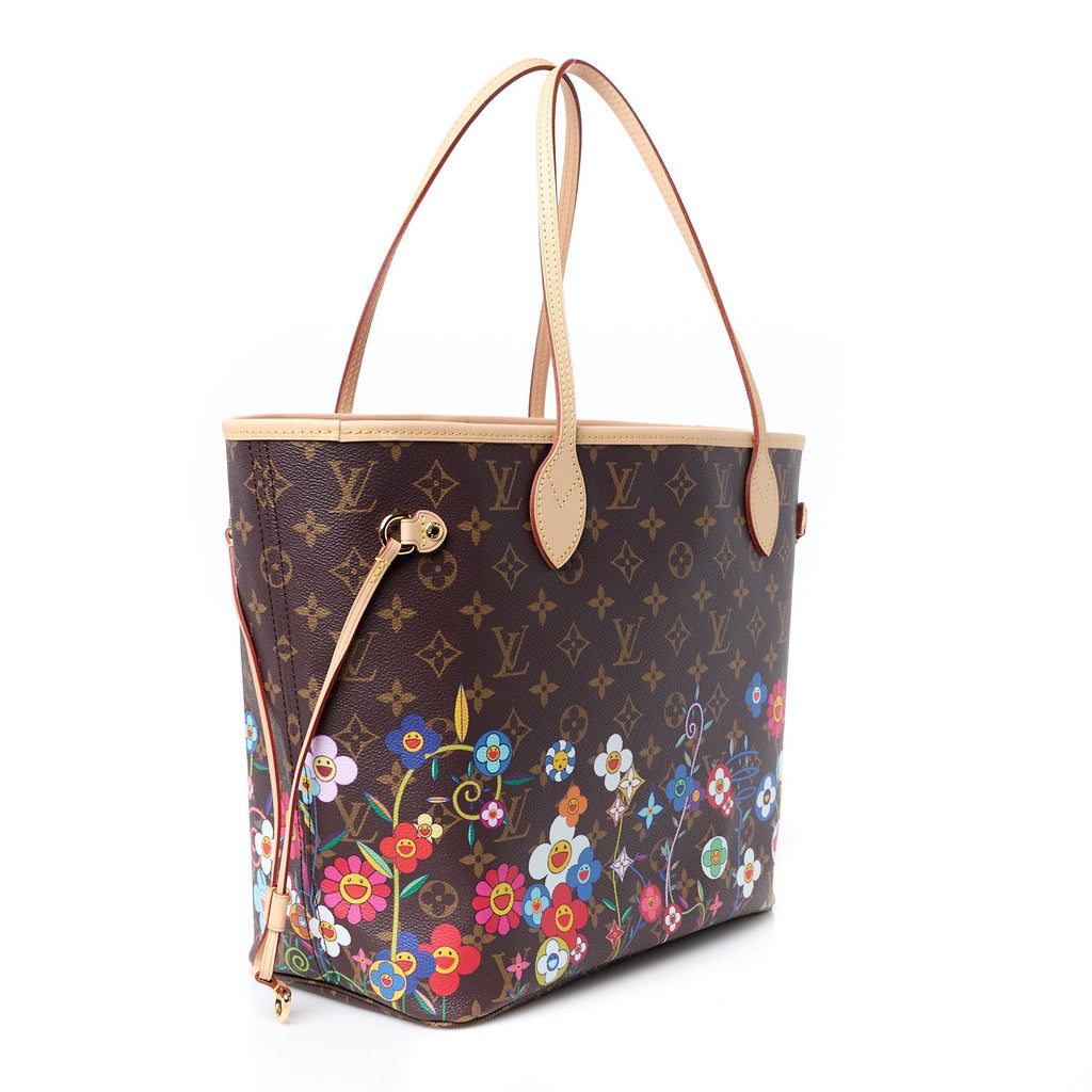 LV X TM Monogram Flowers Neverfull MM