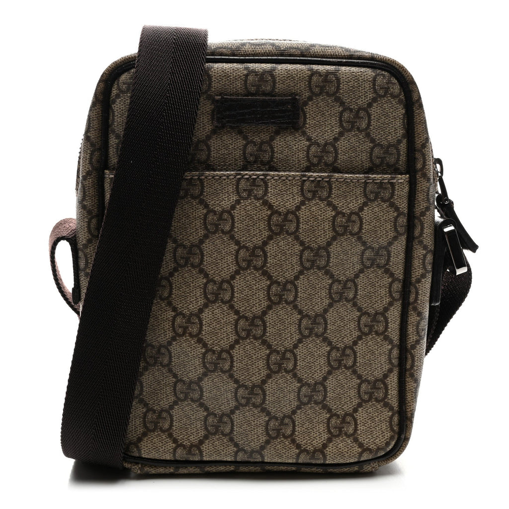 GG Plus Monogram Messenger Bag Ebony