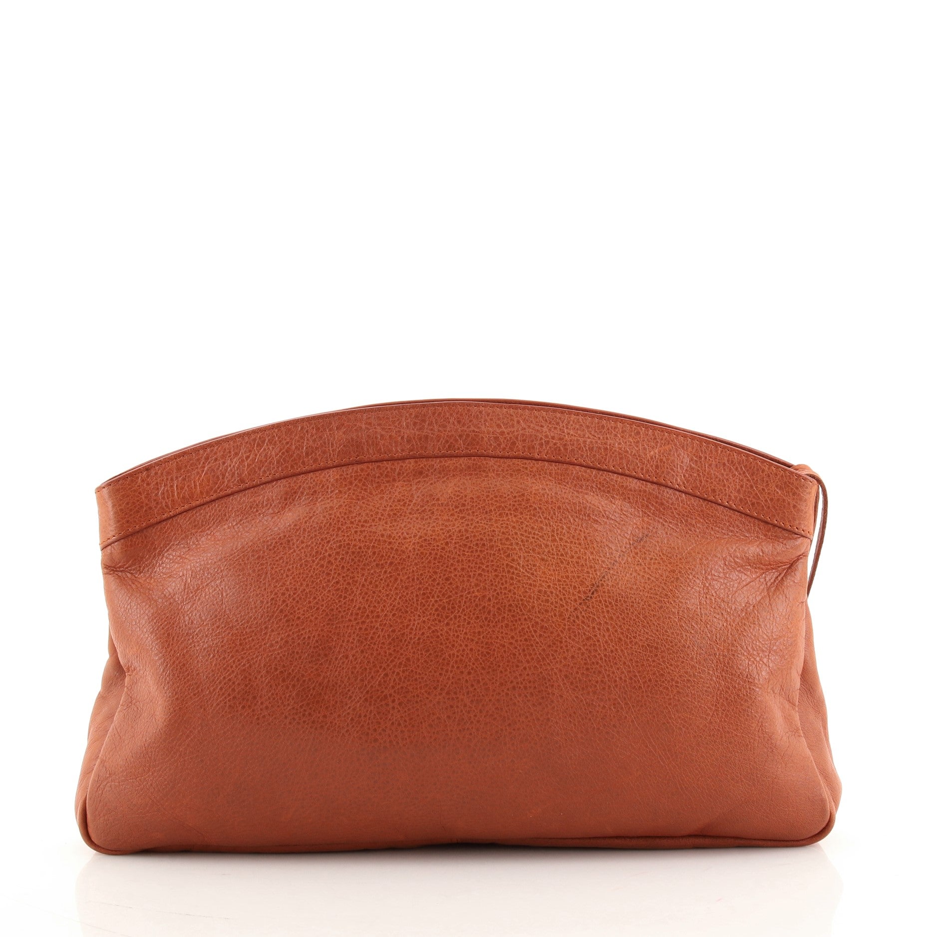 Premier Clutch Classic Studs Leather Large
