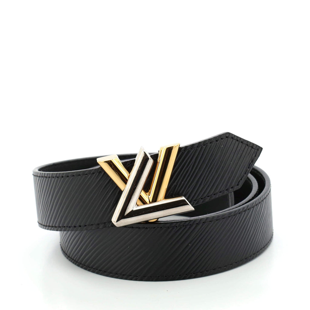 LV Twist Belt Epi Leather Medium 80