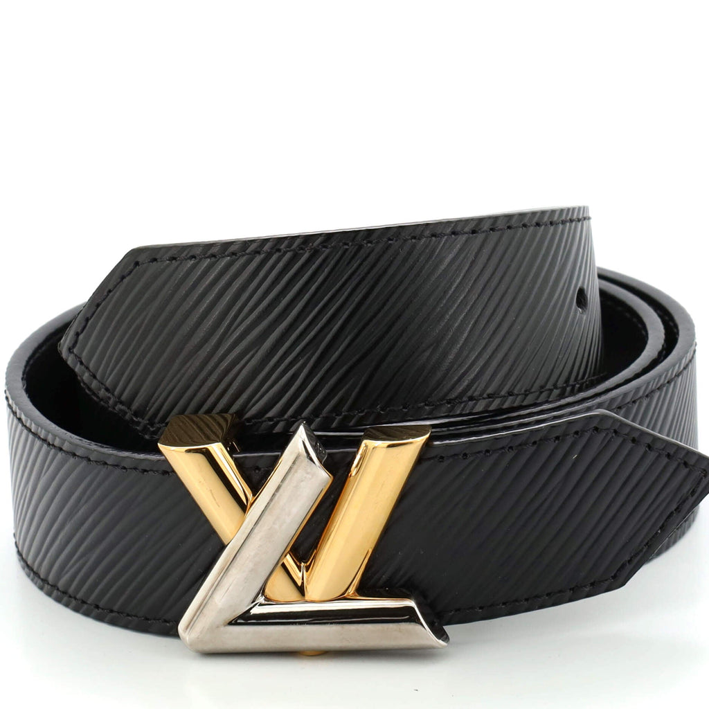 LV Twist Belt Epi Leather Medium 80