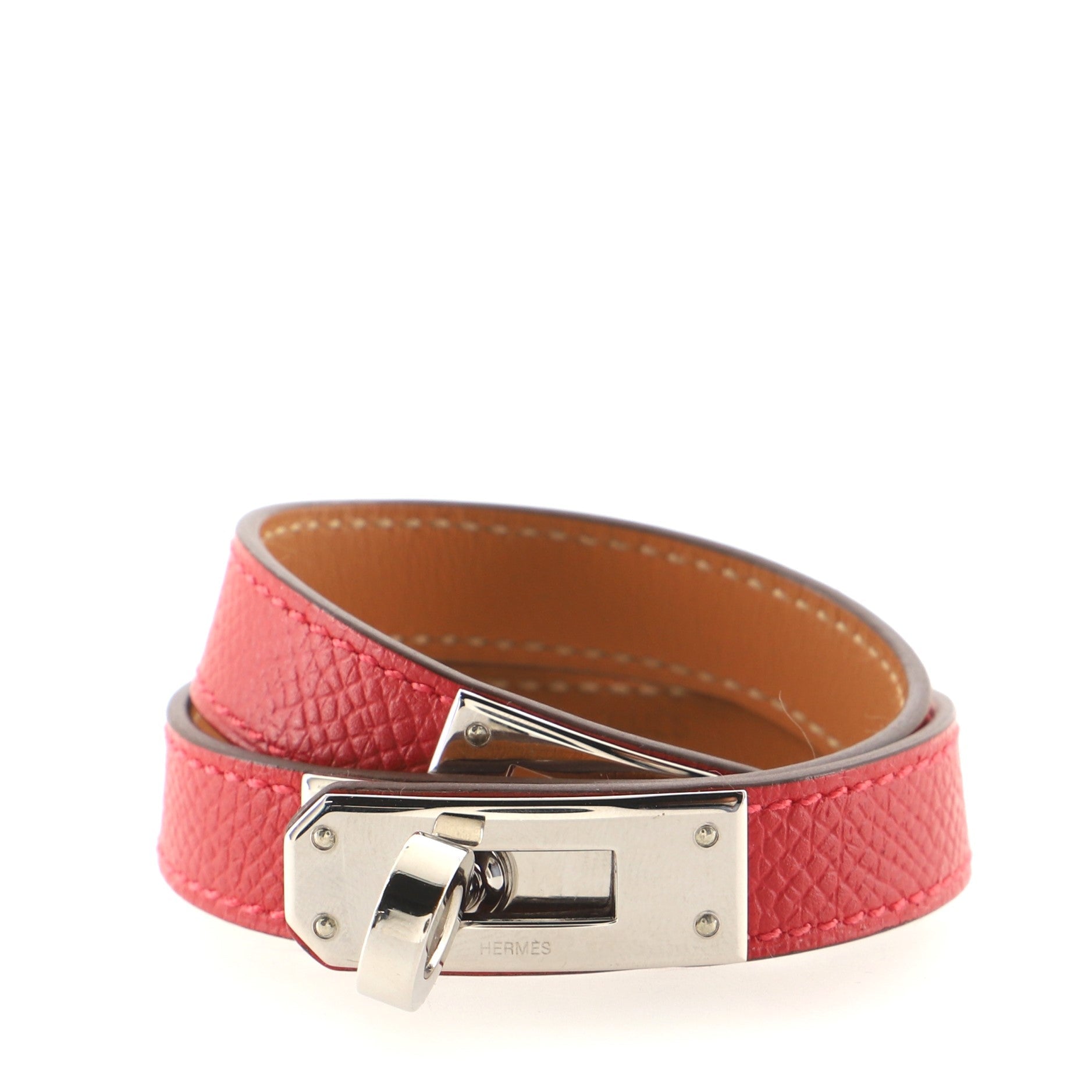 Kelly Double Tour Bracelet Leather Mini