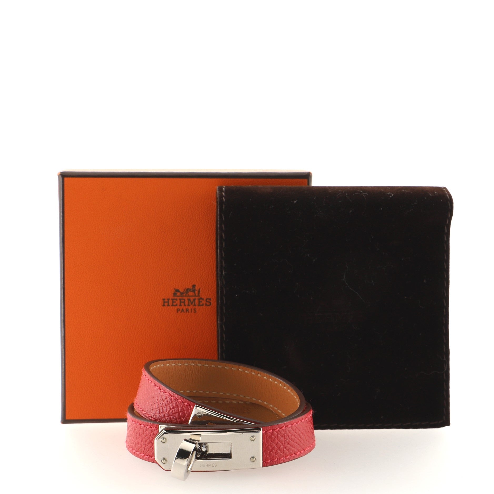 Kelly Double Tour Bracelet Leather Mini