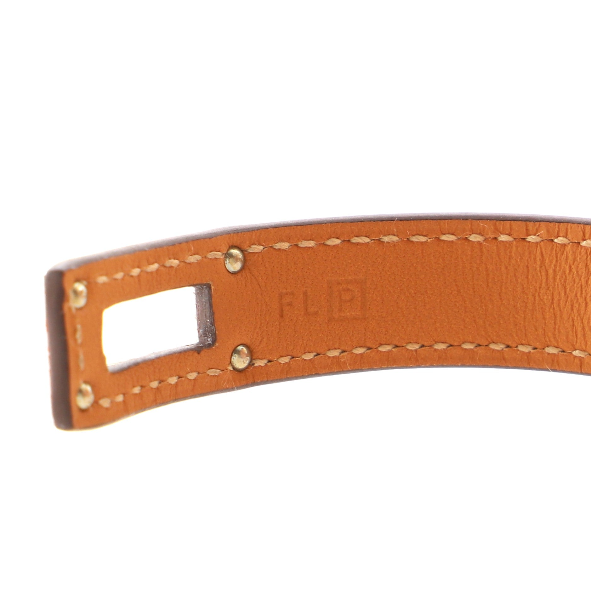 Kelly Double Tour Bracelet Leather Mini