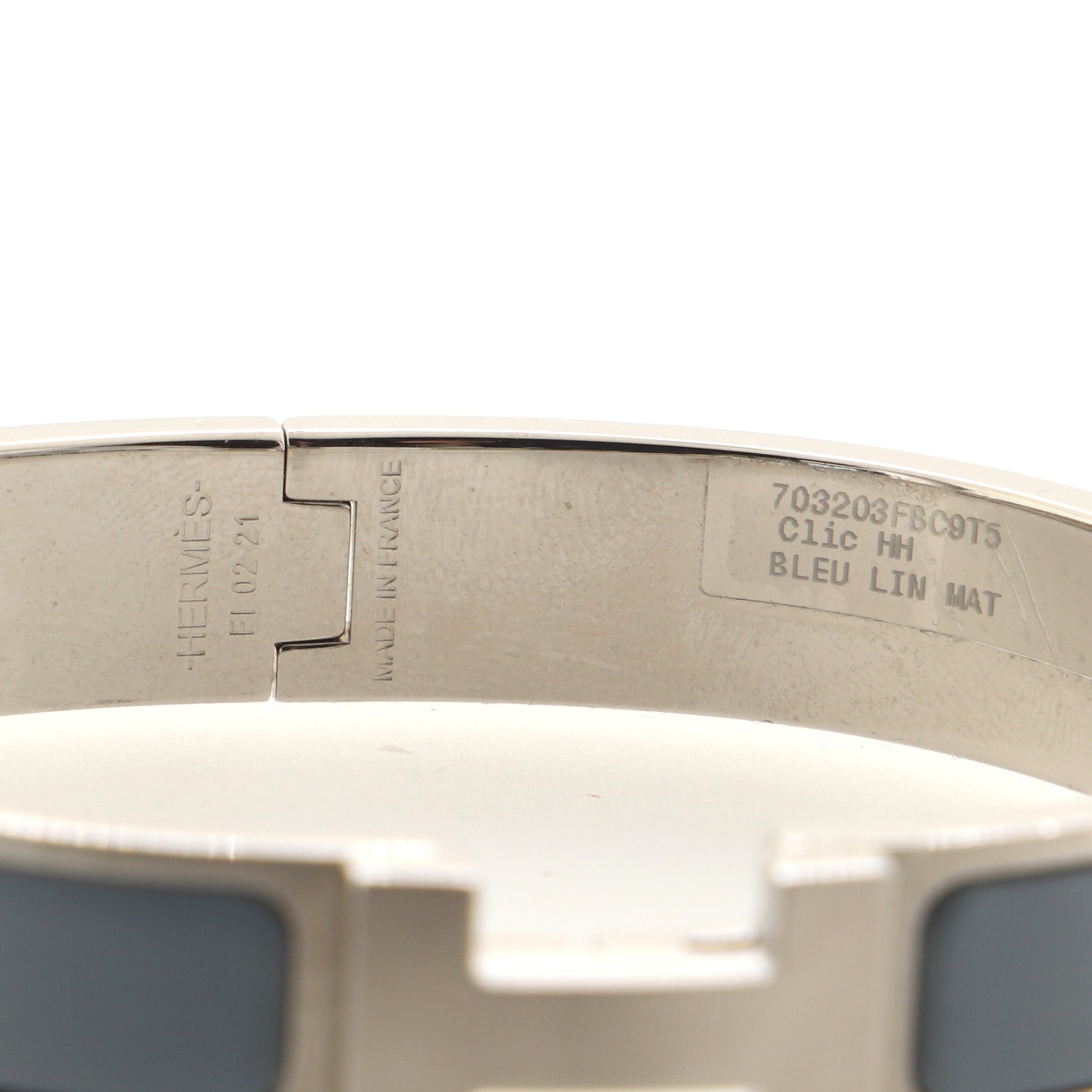 Clic HH Bracelet Enamel Narrow