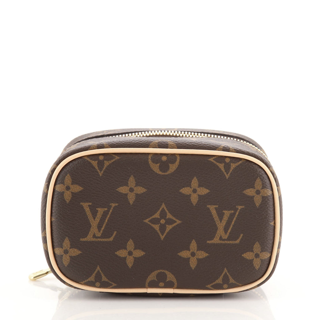 Nice Vanity Case Monogram Canvas Nano