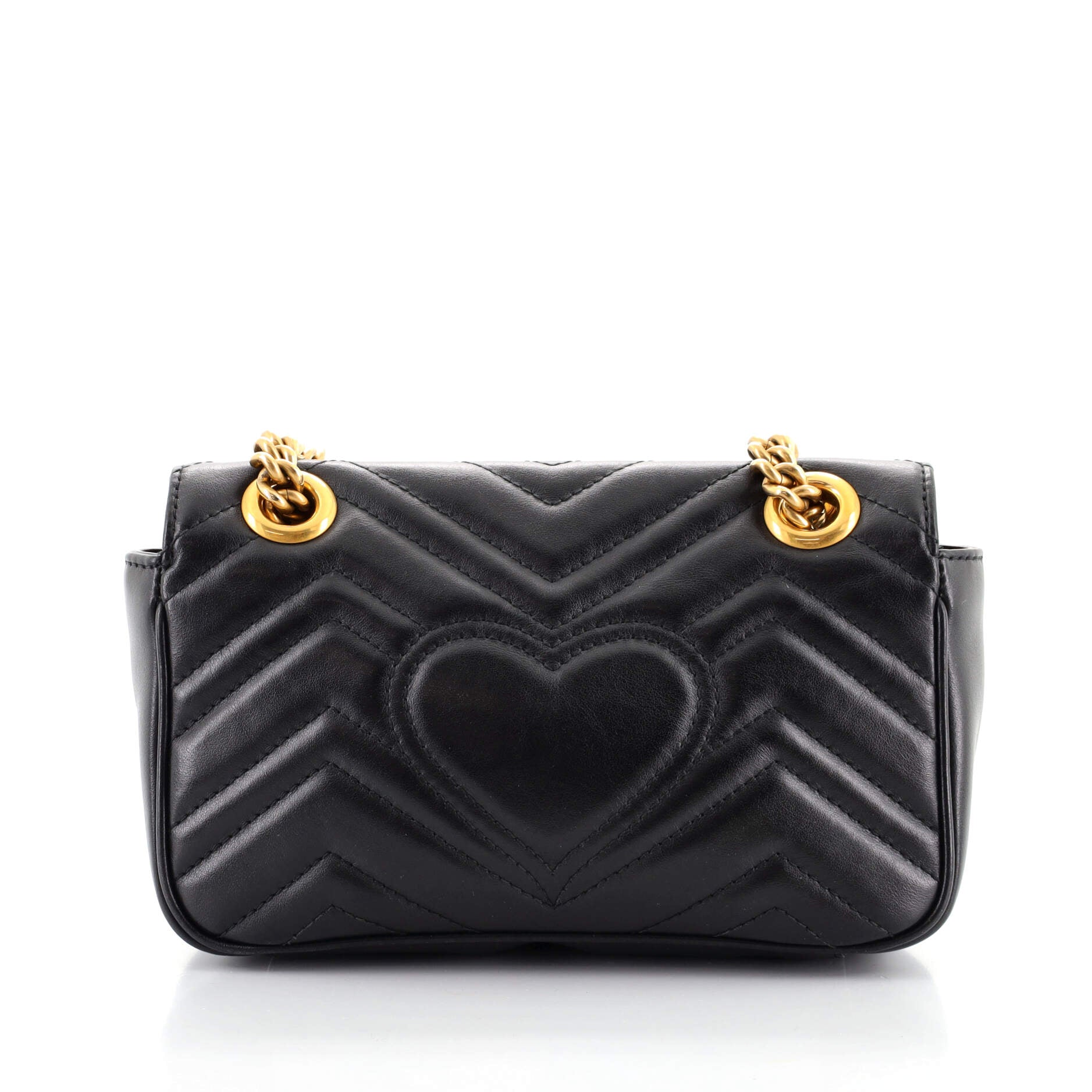 GG Marmont Flap Bag Matelasse Leather Mini