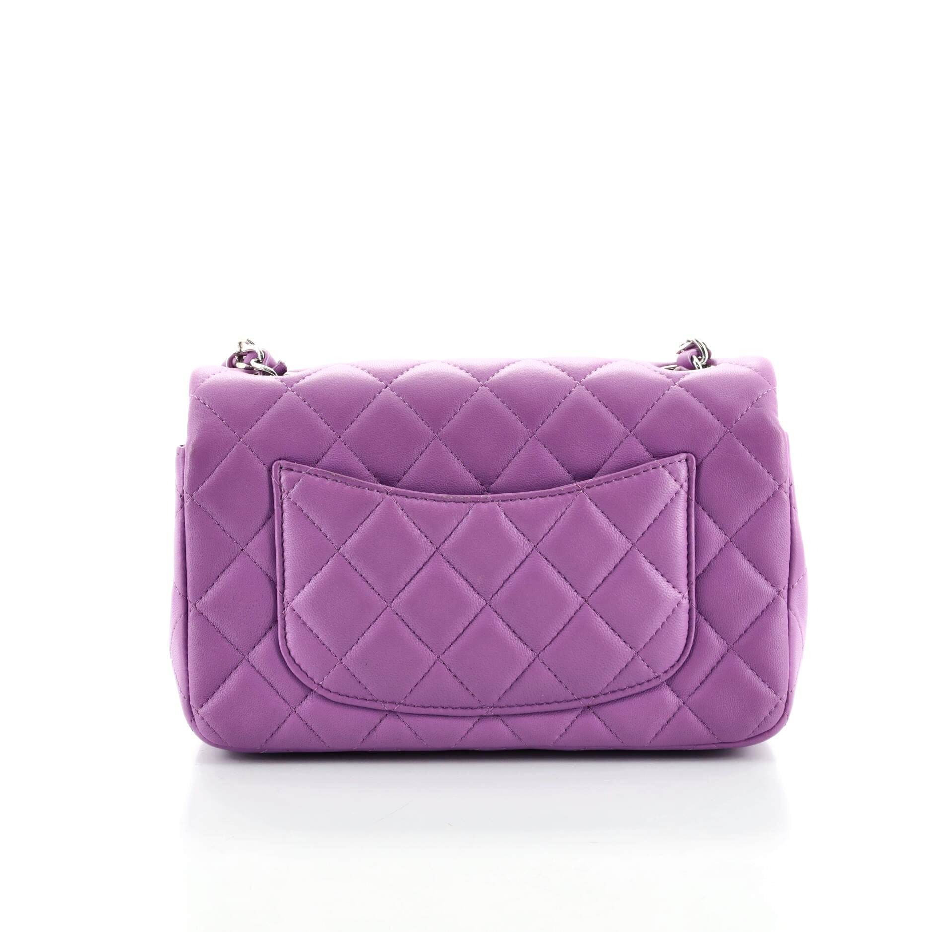 Classic Single Flap Bag Quilted Lambskin Mini