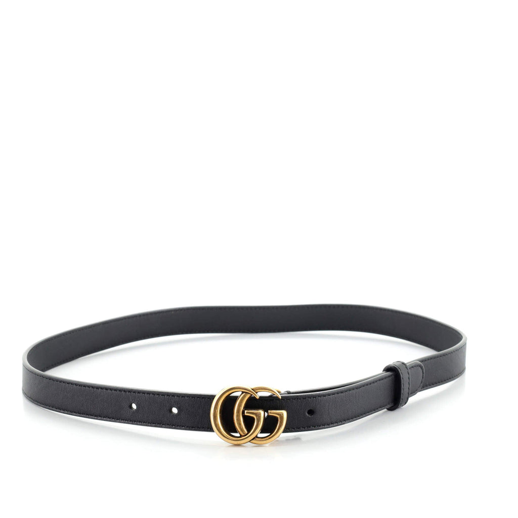 GG Marmont Belt Leather Thin 75