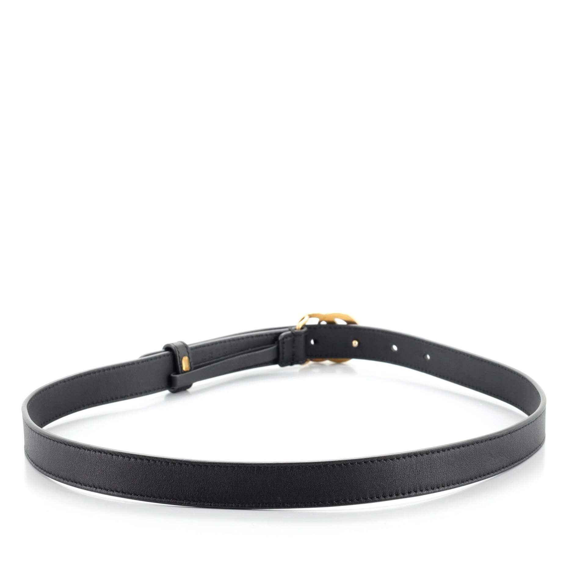 GG Marmont Belt Leather Thin 75