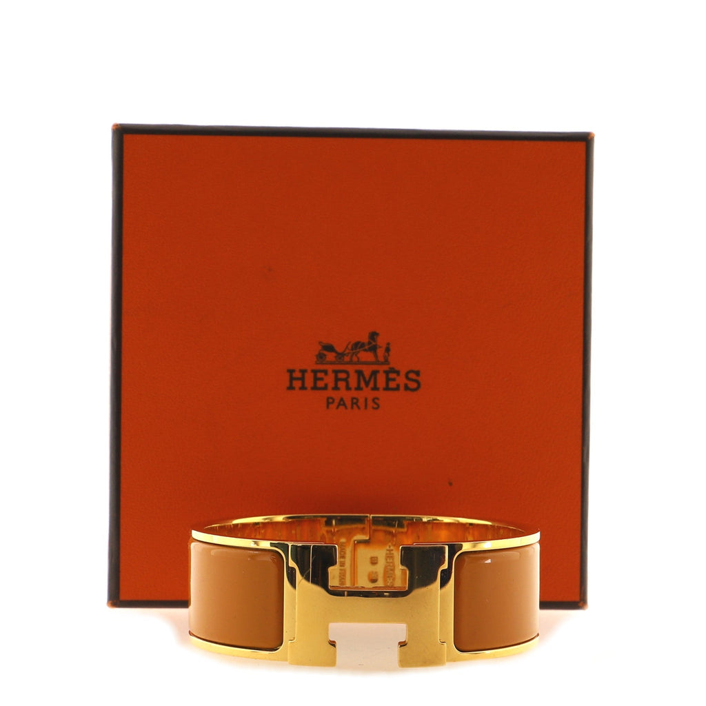 Clic Clac H Bracelet Enamel Wide