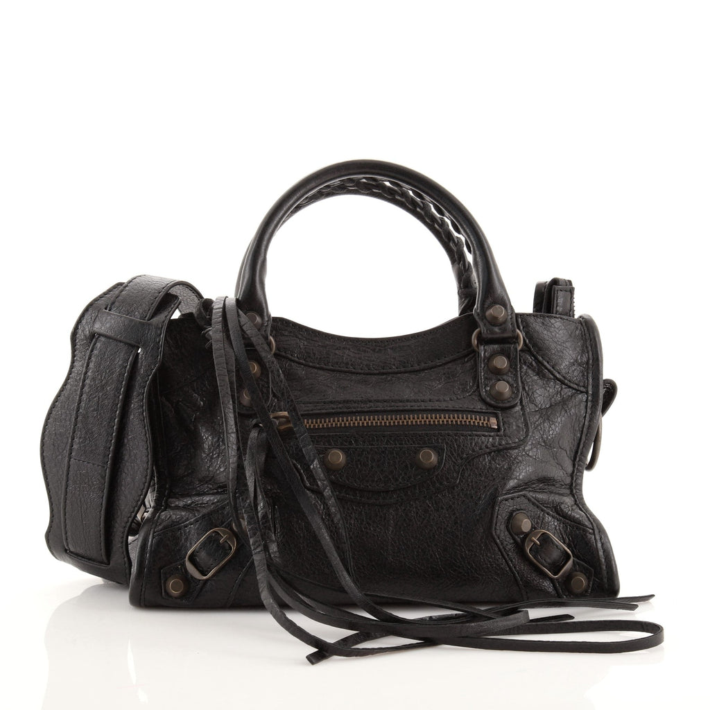 City Classic Studs Bag Leather Mini