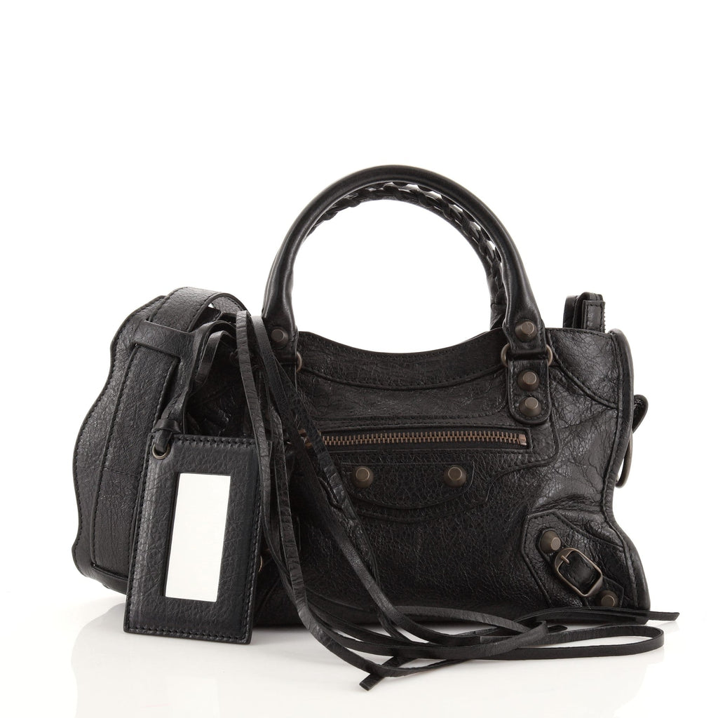City Classic Studs Bag Leather Mini