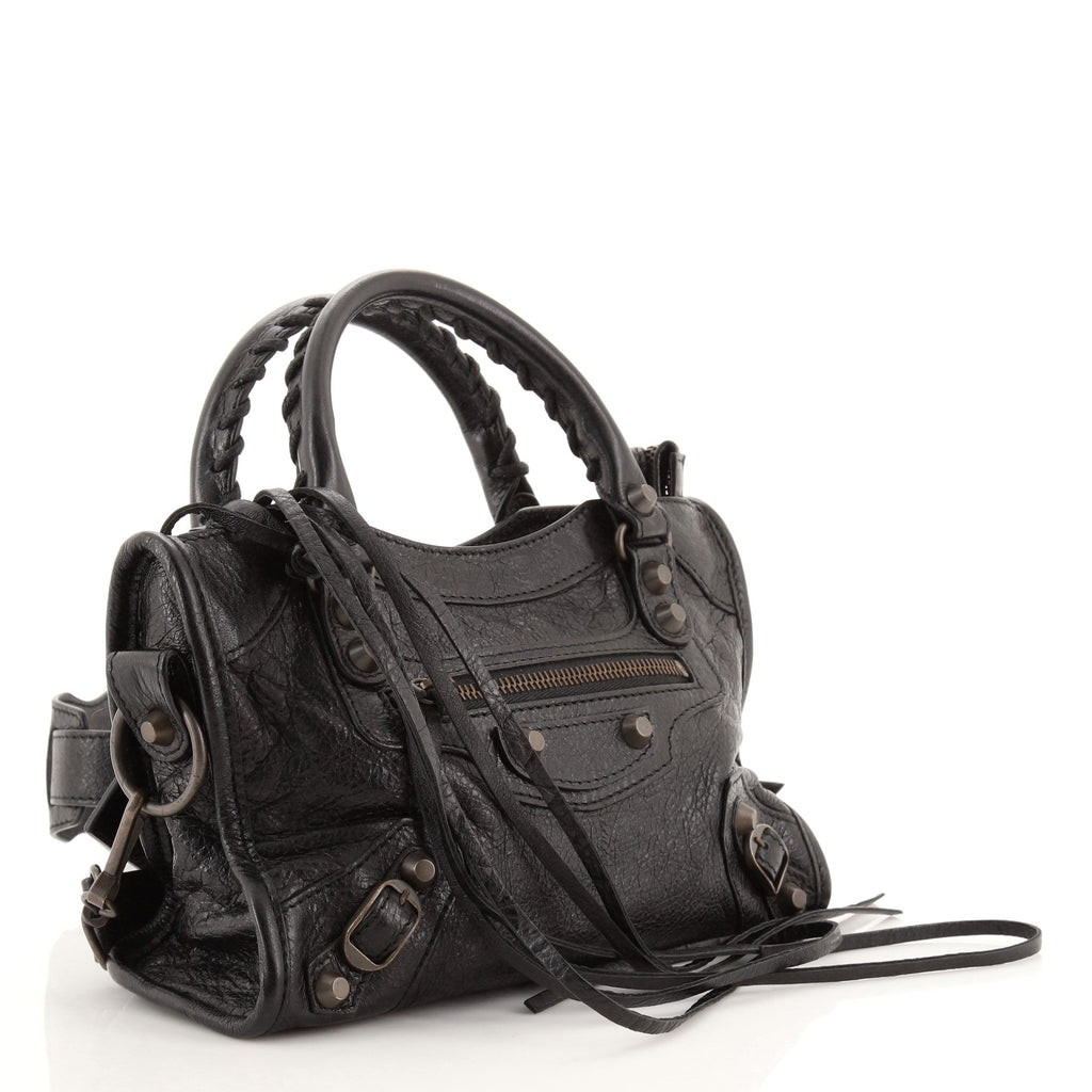 City Classic Studs Bag Leather Mini