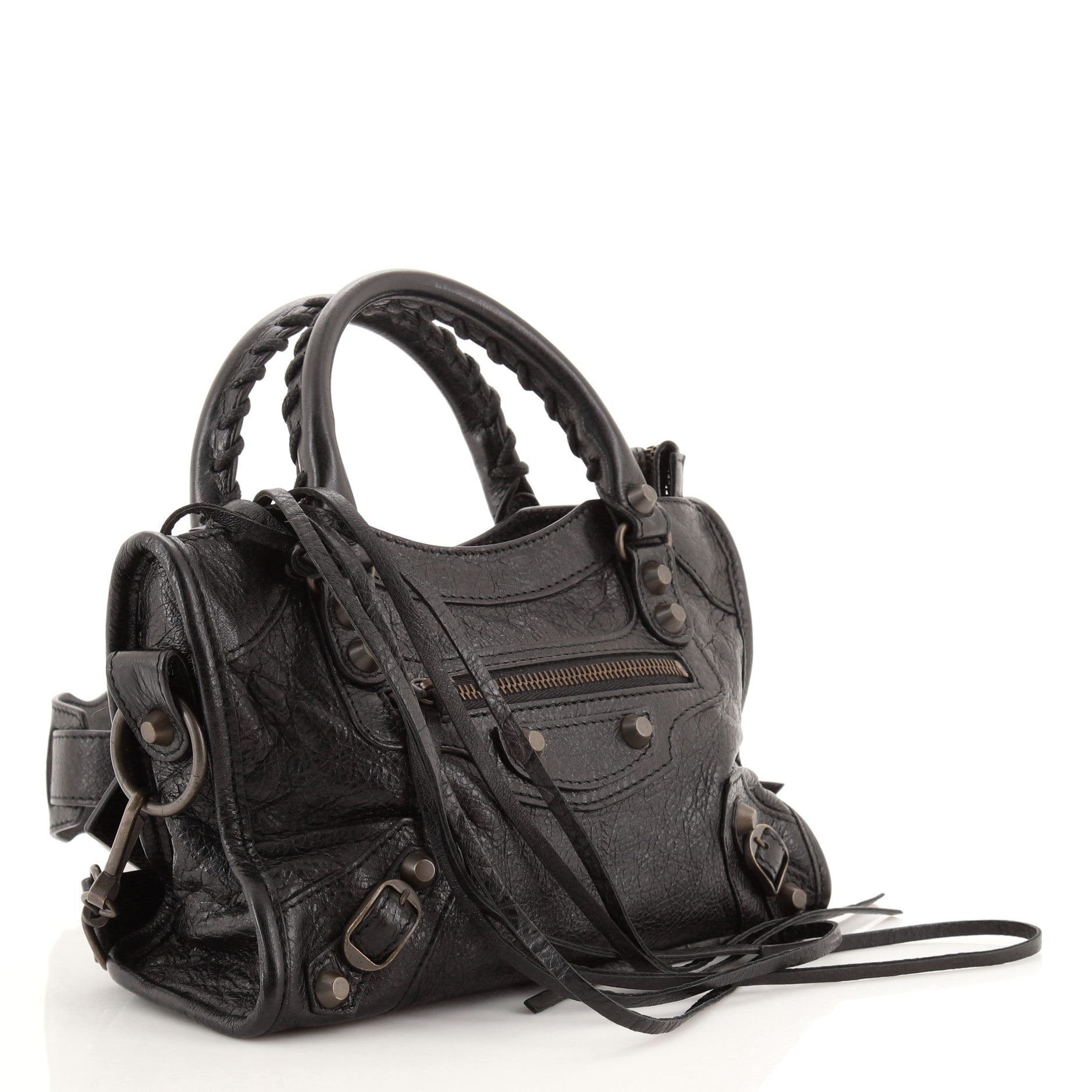 City Classic Studs Bag Leather Mini