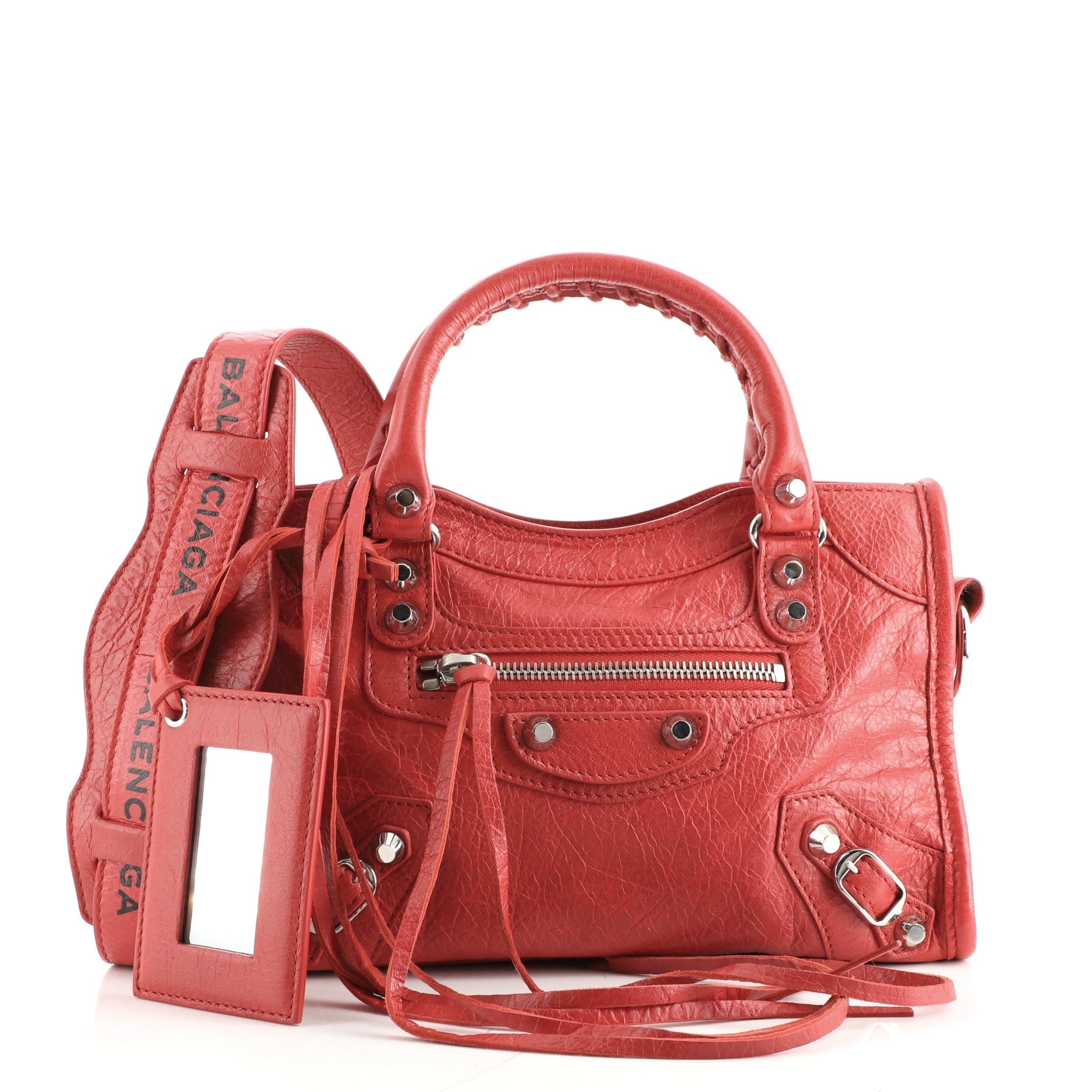 City Classic Studs Bag Leather Mini