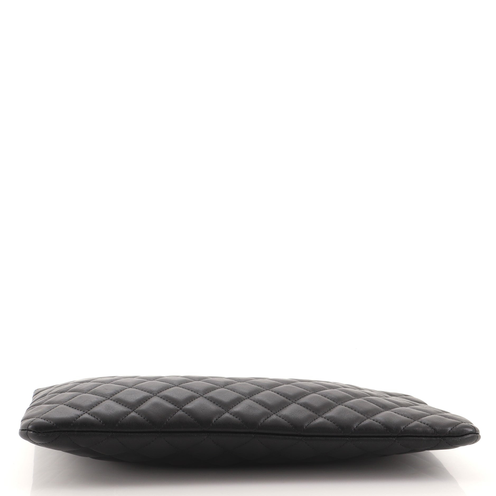 O Case Clutch Quilted Lambskin Large
