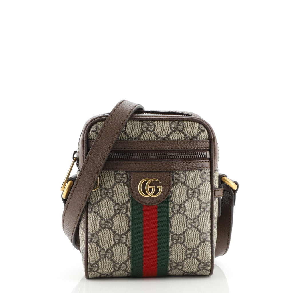 Ophidia Messenger Bag GG Coated Canvas Mini