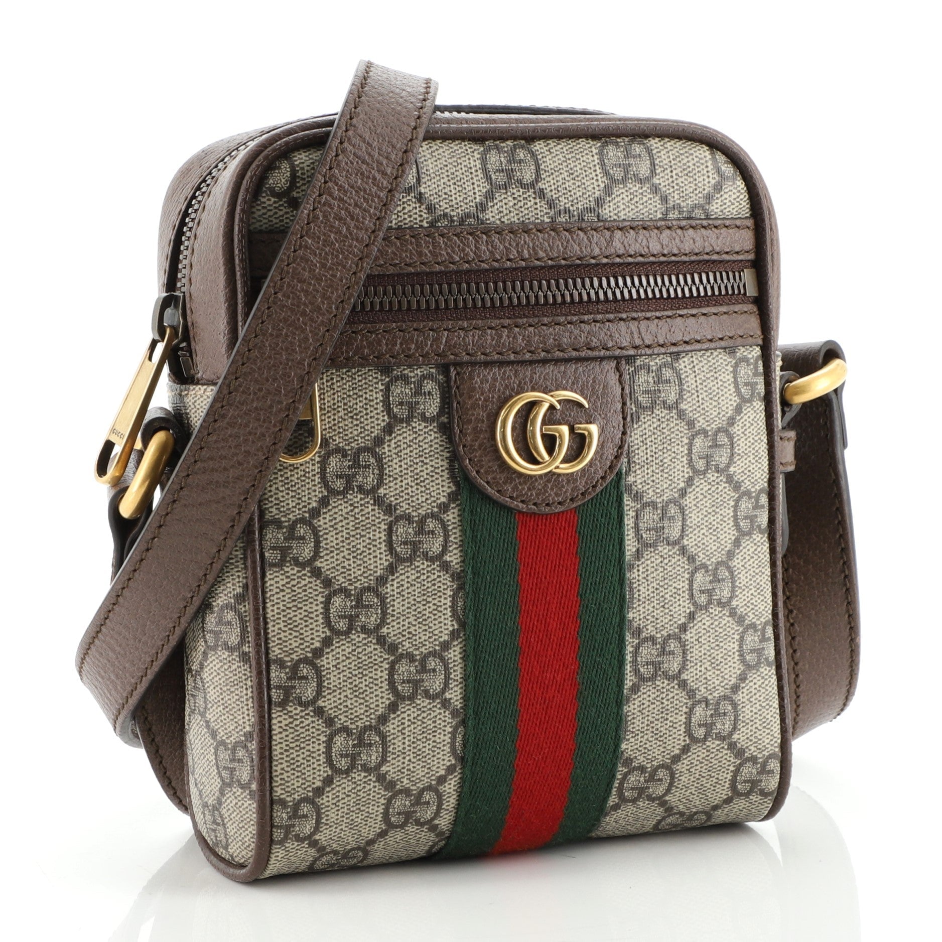 Ophidia Messenger Bag GG Coated Canvas Mini