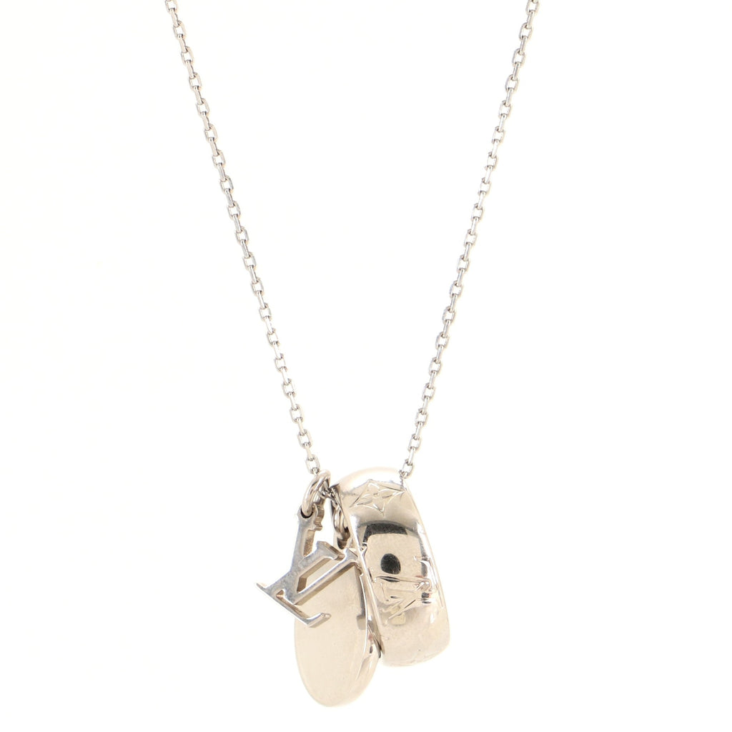 Monogram Charms Necklace Metal