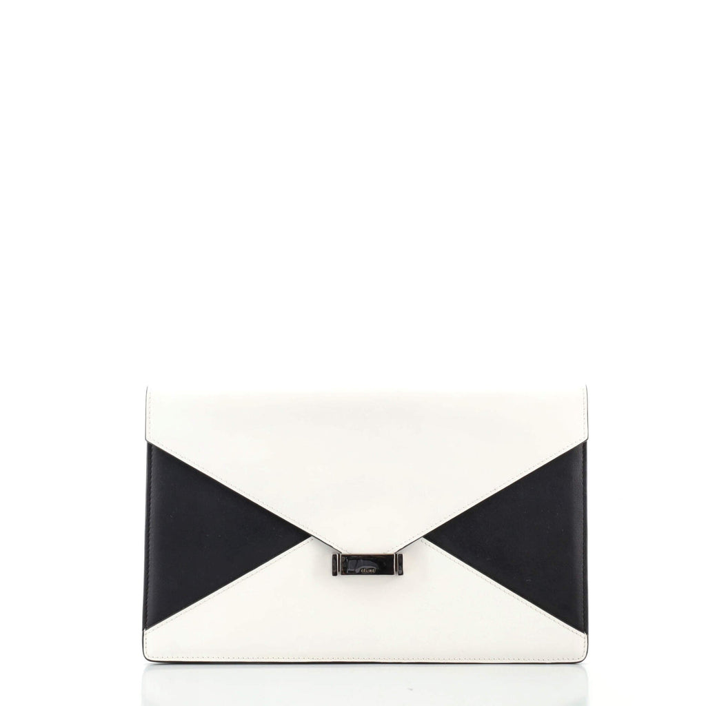 Diamond Clutch Spazzolato Calfskin Medium