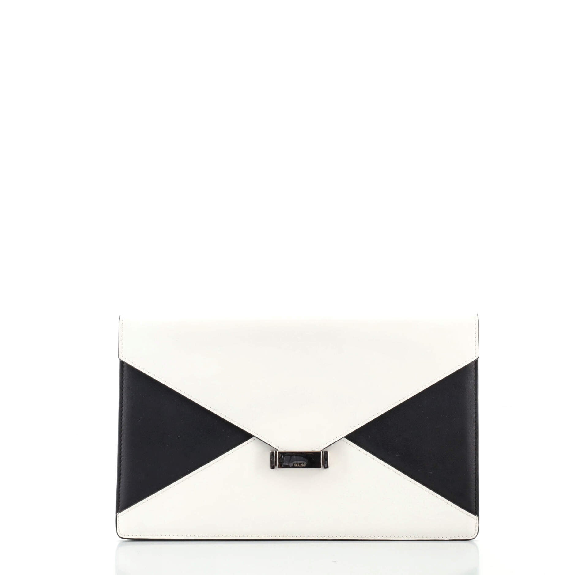 Diamond Clutch Spazzolato Calfskin Medium