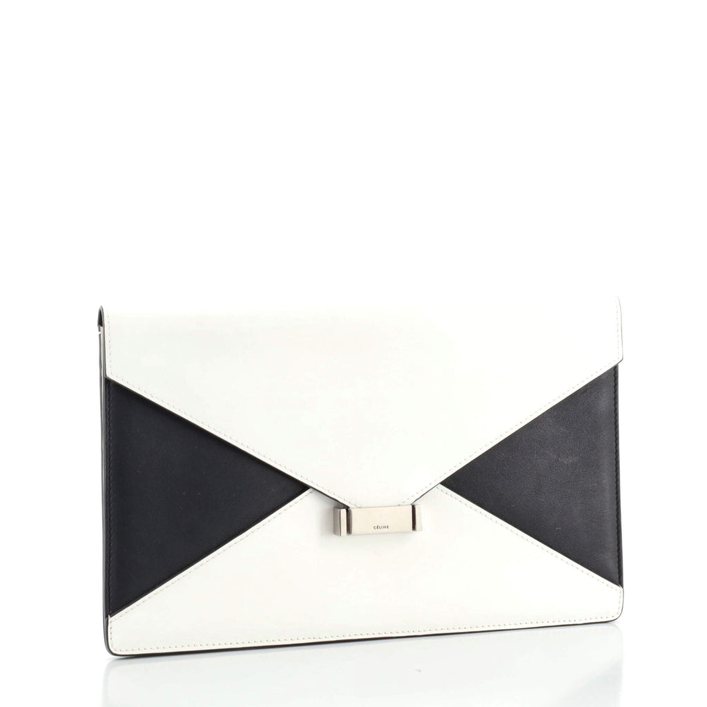 Diamond Clutch Spazzolato Calfskin Medium