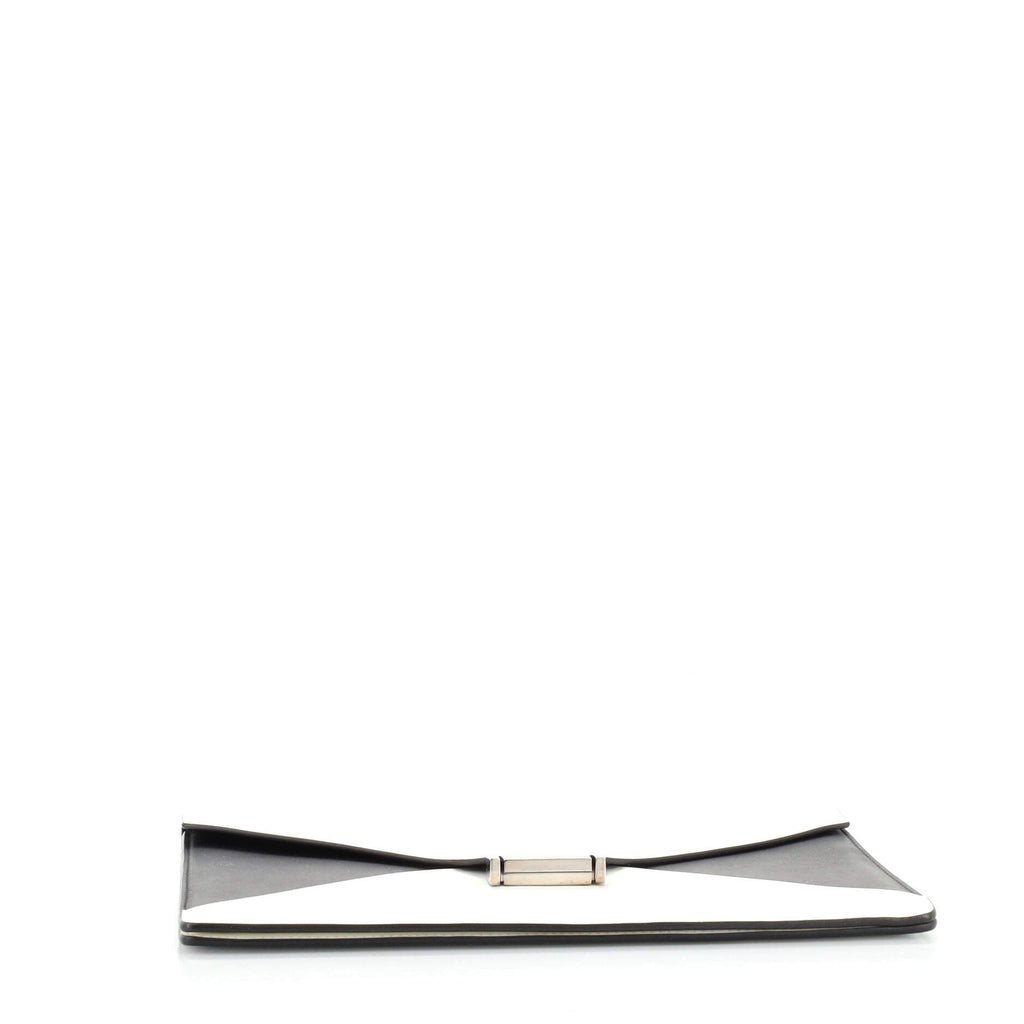 Diamond Clutch Spazzolato Calfskin Medium