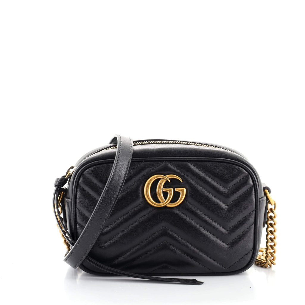 GG Marmont Shoulder Bag Matelasse Leather Mini