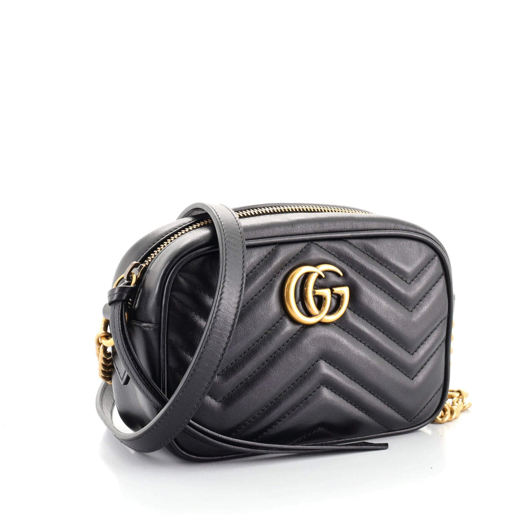 GG Marmont Shoulder Bag Matelasse Leather Mini