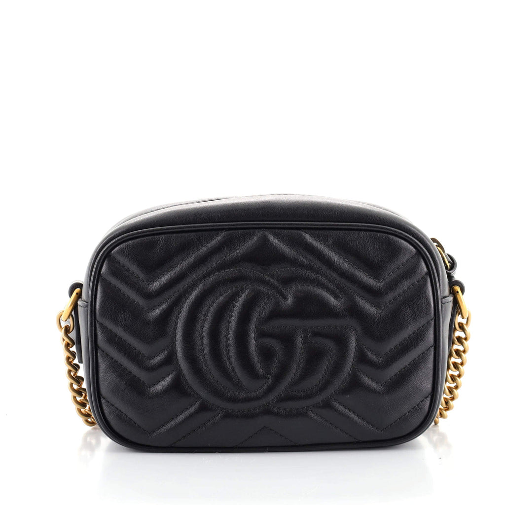 GG Marmont Shoulder Bag Matelasse Leather Mini