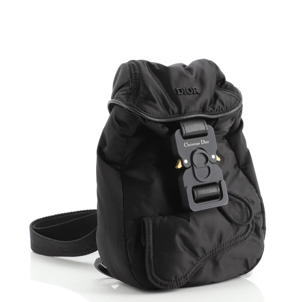 Homme Convertible Saddle Sling Bag Nylon Mini