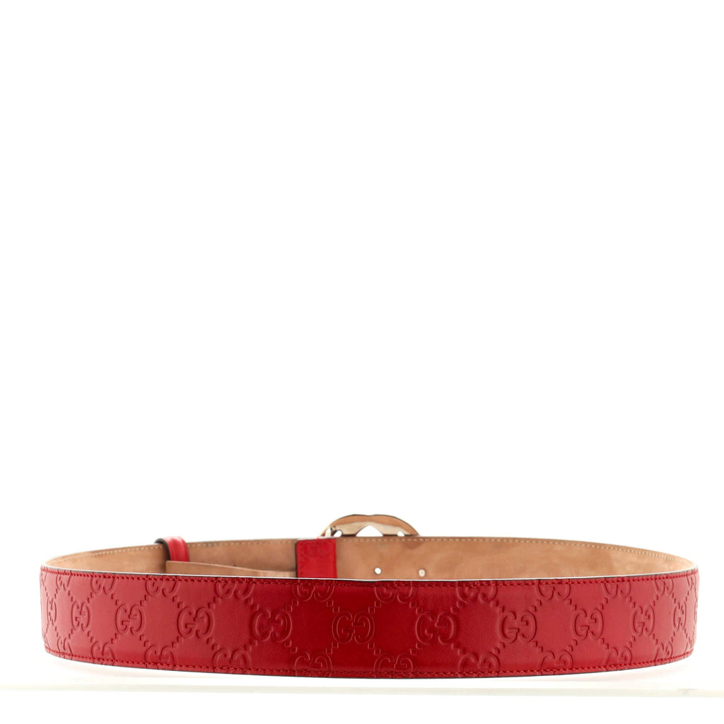 Interlocking G Belt Guccissima Leather Wide 100