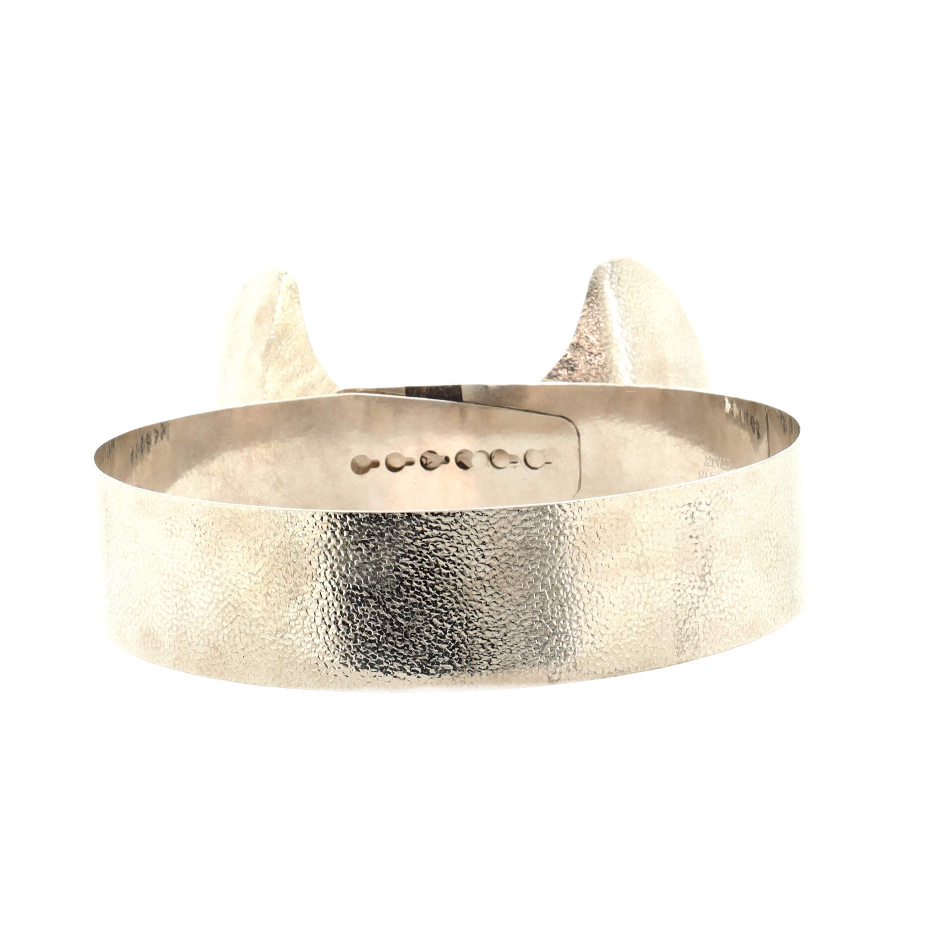 Belt Hammered Metal Wide 65