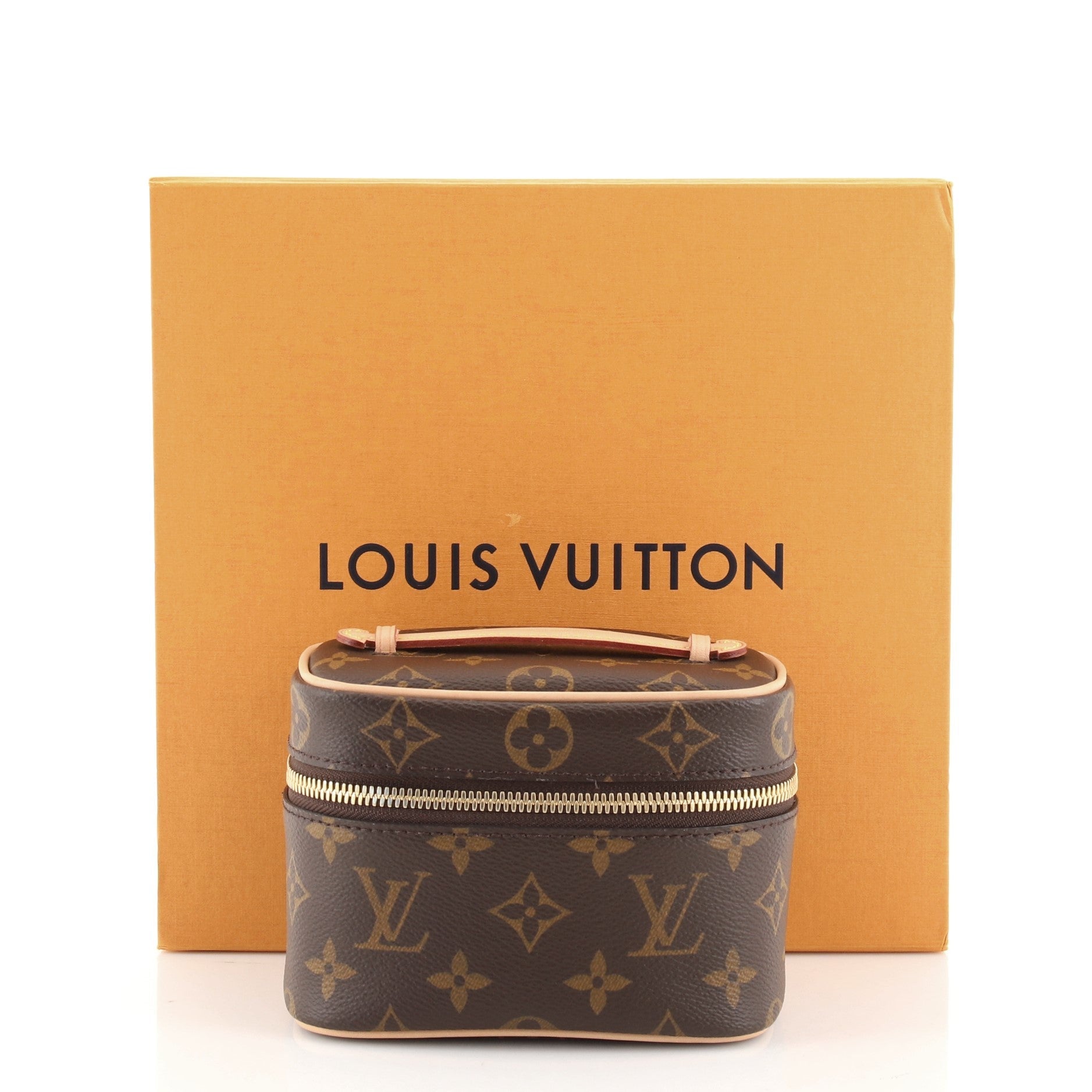 Nice Vanity Case Monogram Canvas Nano
