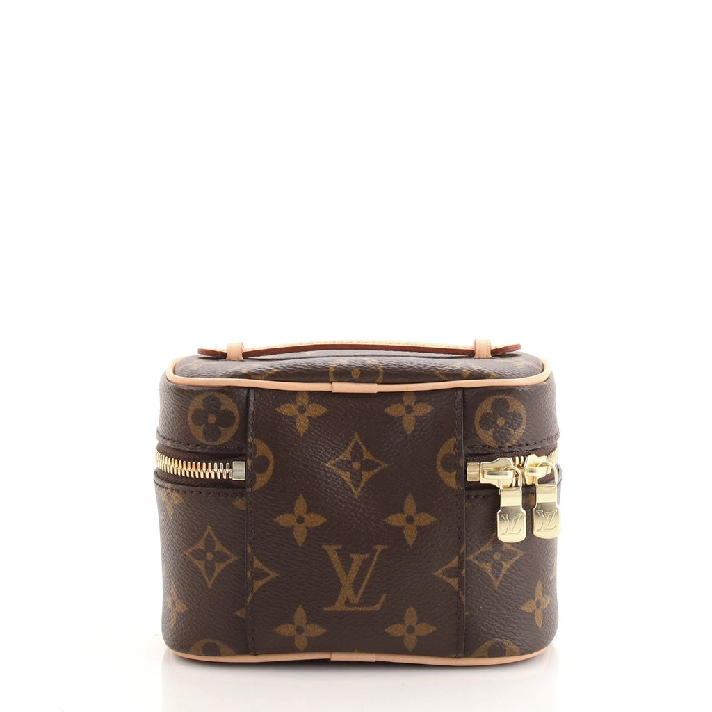 Nice Vanity Case Monogram Canvas Nano
