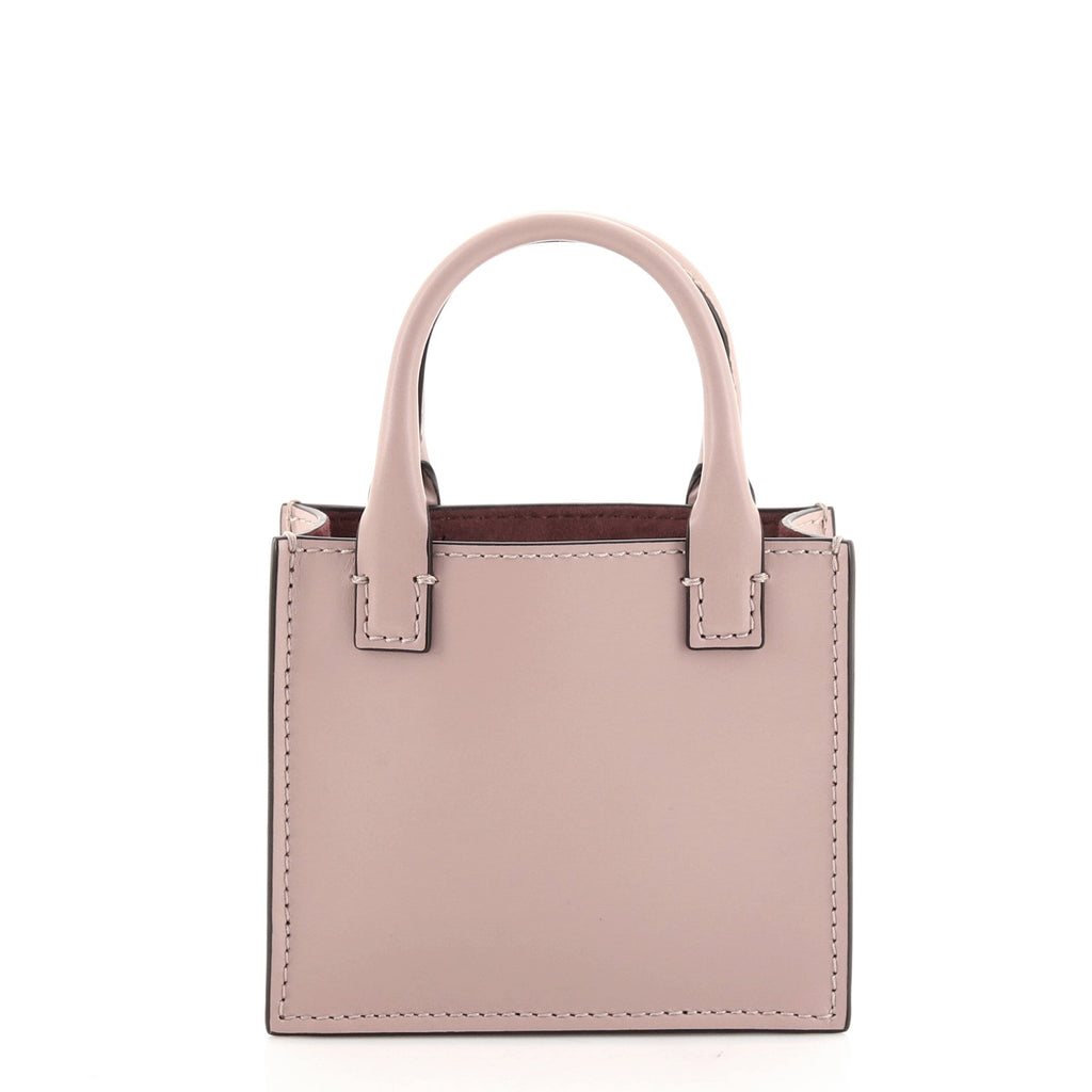 VLogo Signature Pouch Tote Leather Mini