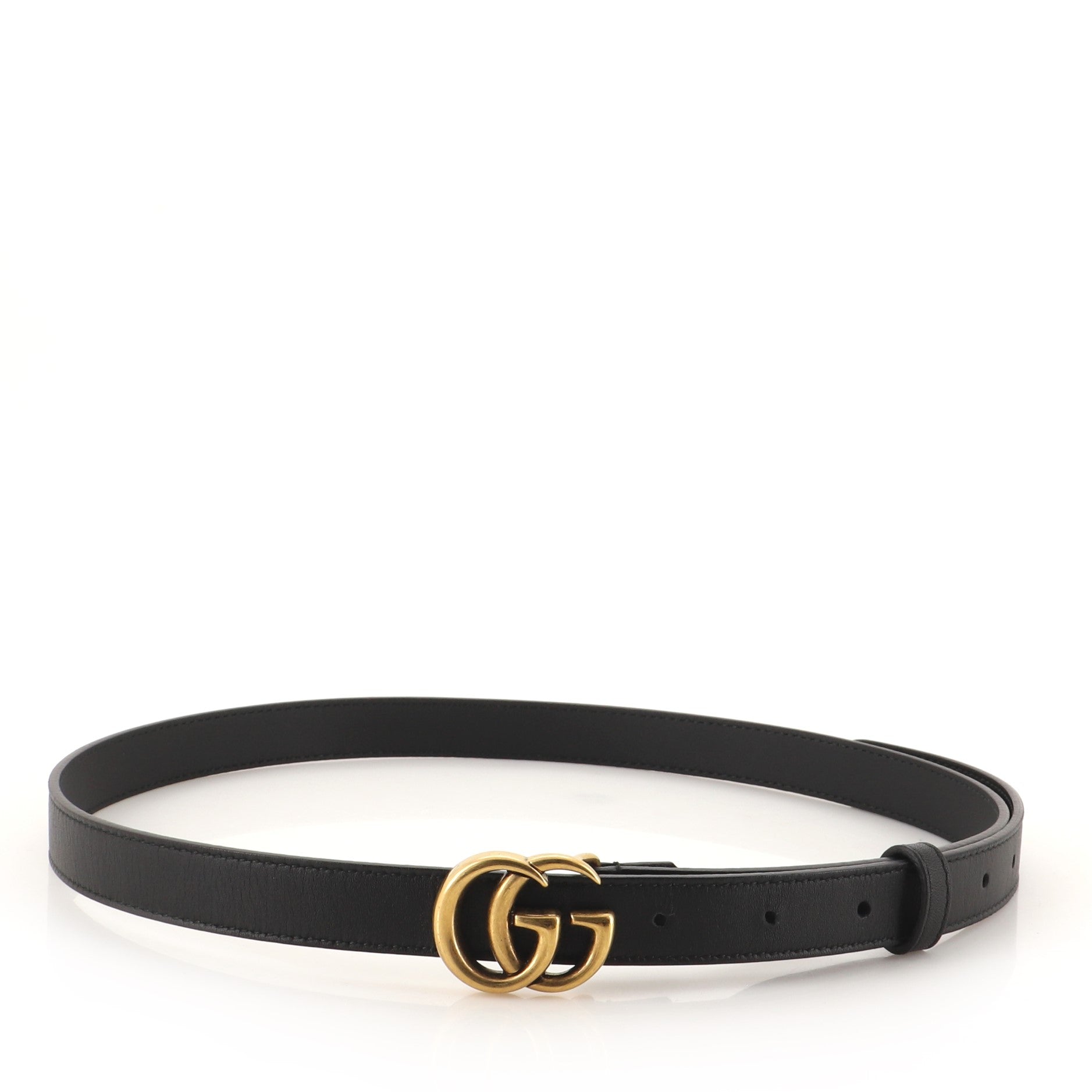GG Marmont Belt Leather Thin 90
